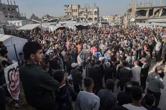 Gazze'de Hamas'a karşı protesto