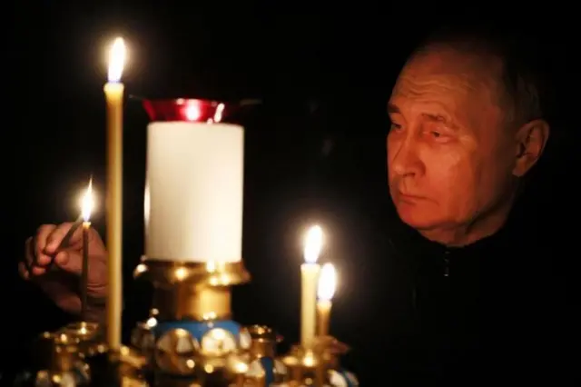 Presiden Rusia Vladimir Putin 