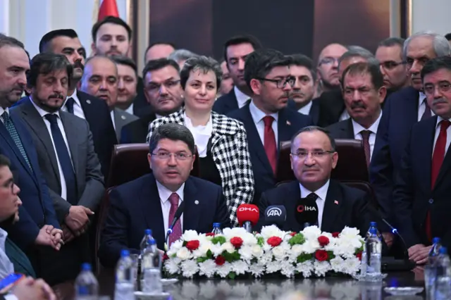 Yılmaz Tunç ve Bekir Bozdağ
