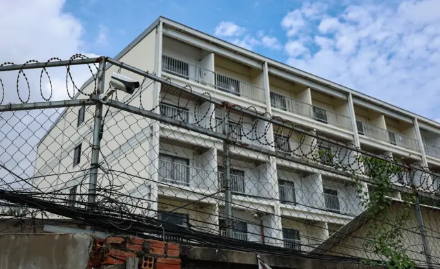 캄보디아 수도 프톰펜의 주요 범죄 단지로 알려진 원구 단지의 모습