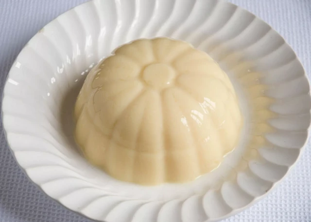 ขนมพุดดิ้งบลองมองช์ มีรูปทรงที่เป็นเอกลักษณ์เฉพาะ