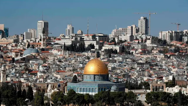 Imagem mostra vista geralzebet in ghanaJerusalém