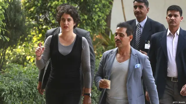 ਪ੍ਰਿਅੰਕਾ ਦੇ ਪਤੀ ਰਾਬਰਟ ਵਡਰਾ ਉੱਪਰ ਠੱਗੀ ਦੇ ਕਈ ਇਲਜ਼ਾਮ ਲਗਾਏ ਗਏ ਹਨ