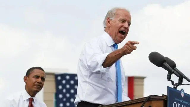 بایدن از سال ۲۰۰۹ تا ۲۰۱۷ به عنوان معاون رئیس جمهور باراک اوباما خدمت کرده بود