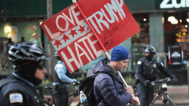 Протесты против избрания Трампа в США