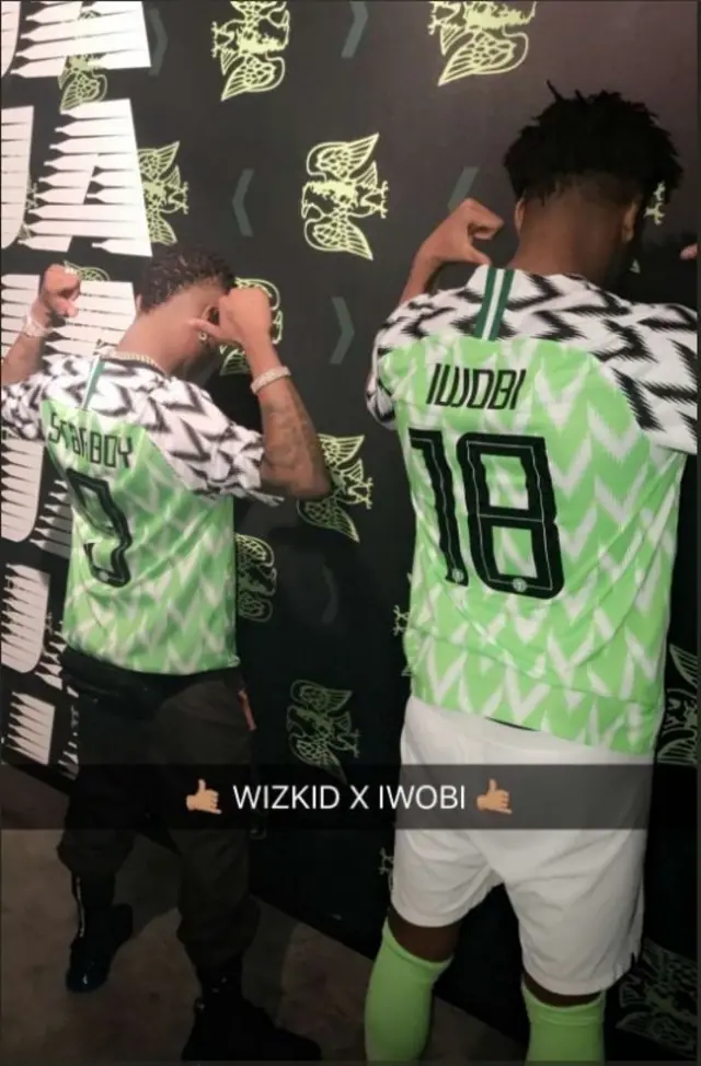 Iwobi and Wizkid