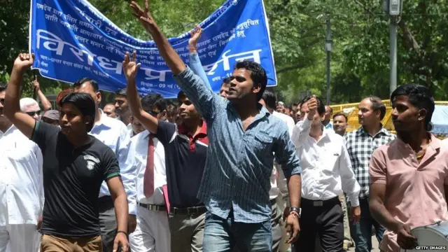 दलित, उत्तर प्रदेश, राजस्थान, मध्य प्रदेश