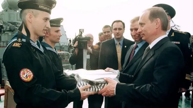 Кучма і Путін у Севастополі