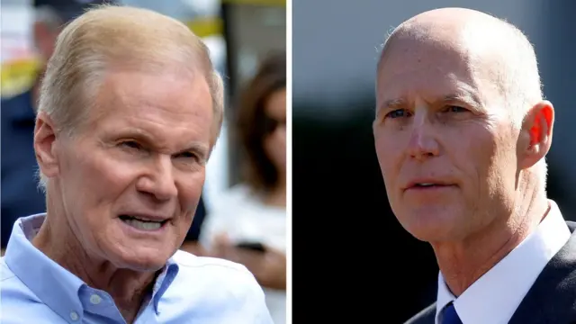 Bill Nelson y Rick Scott