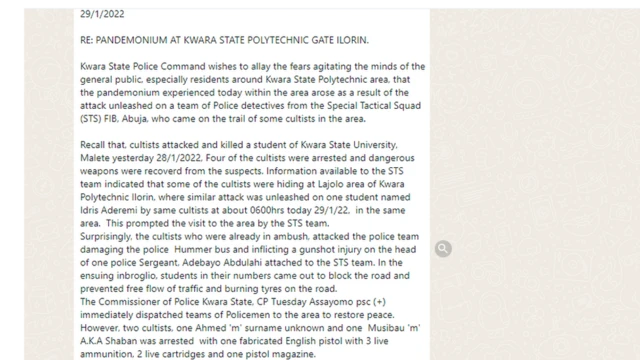 Atẹjade ọlọpaa