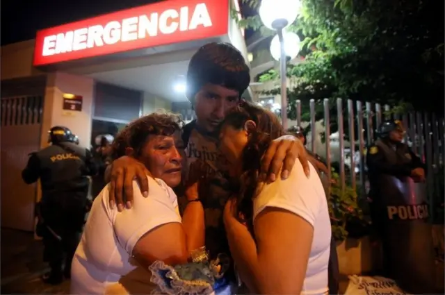 Seguidores de Fujimori celebraron el indulto.