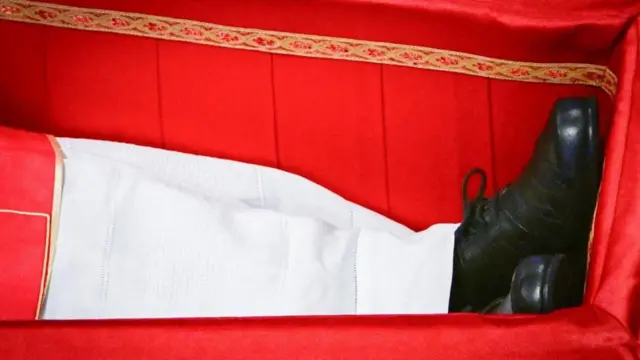 Suura kophee gurraacha miila reeffa Poop Firaansis irraa ture agarsiisu