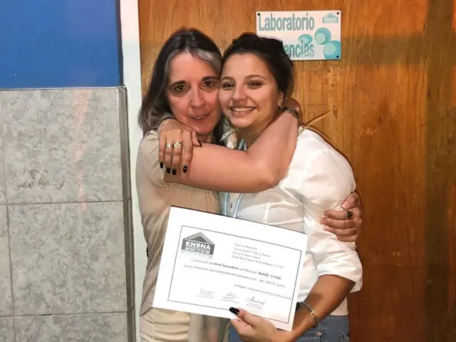 Úrsula y su tía Graciela Nassutti