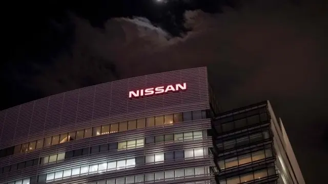 Markas Nissan di Yokohama, Jepang.