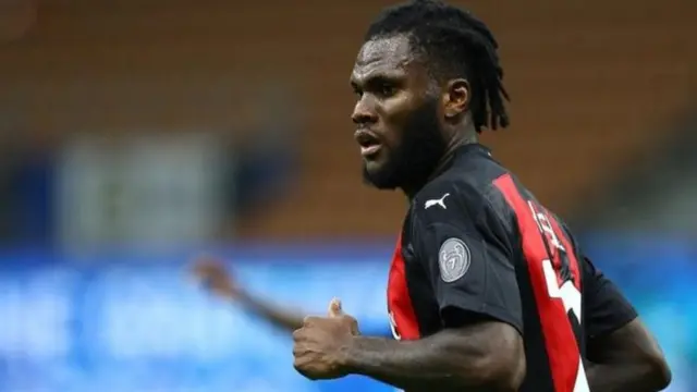 Franck Kessie ya koma AC Milan a 2017