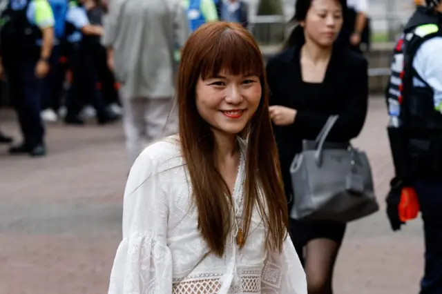 निर्वाचनमा उम्मेदवार बनेकी क्लारिसा युएङ सुएत-यिङ पनि दोषी ठहर भएकी छन् 