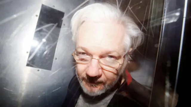 Julian Assange en 2020.