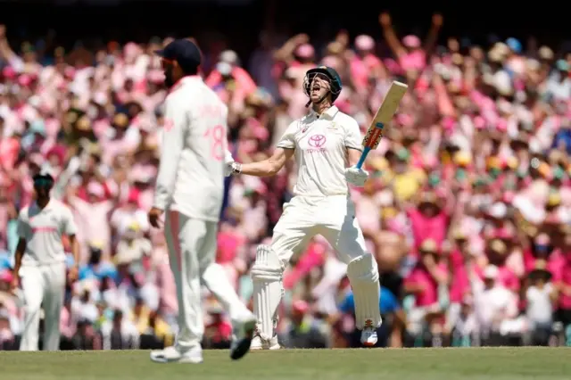 پہلا میچ کھیلنے والے بیو ویبسٹر نے وننگ شاٹ لگایا