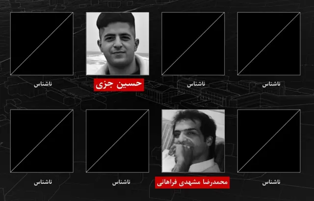 کشته شدگان آتشسوزی اوین