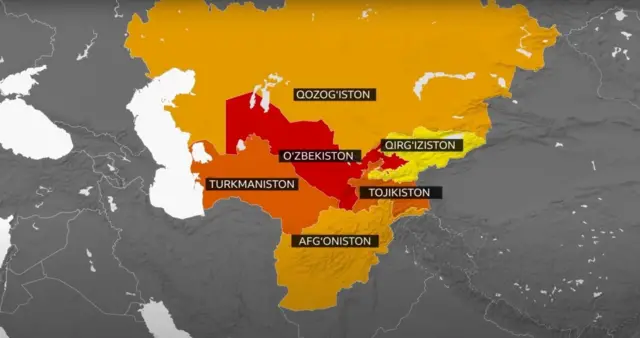 Марказий Осиё харитаси