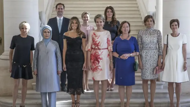 Партнеры лидеров стран НАТО