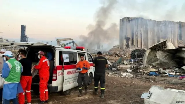 ਲਿਬਨਾਨ , ਬੈਰੂਤ ਧਮਾਕਾ