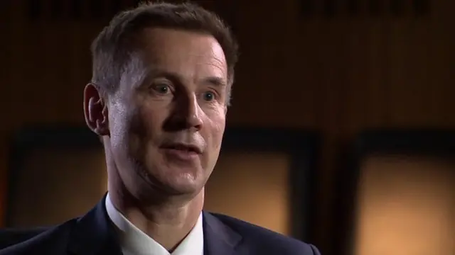 英国外交大臣亨特