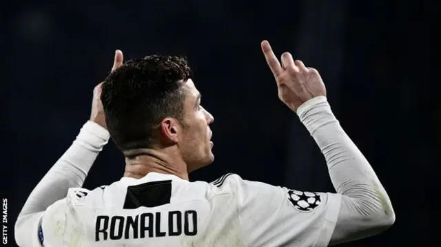 Juventus forward Cristiano Ronaldo