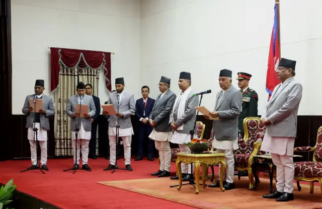 नयाँ मन्त्रीहरू