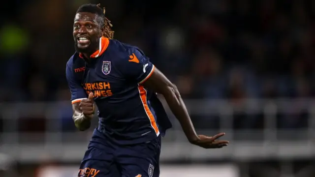 L'attaquant togolais Emmanuel Adebayor