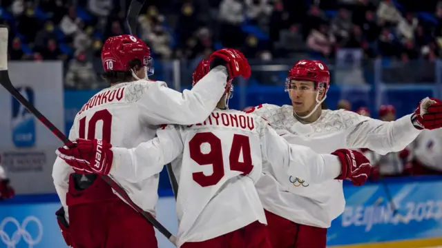 Хоккеисты России