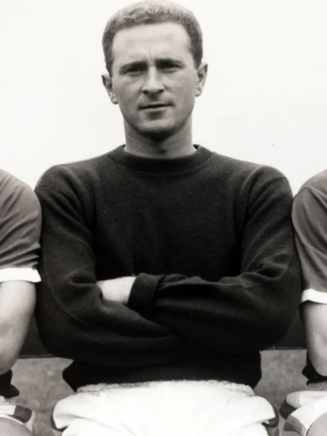 Harry Gregg, le grand gardien nord irlandais de Manchester United.