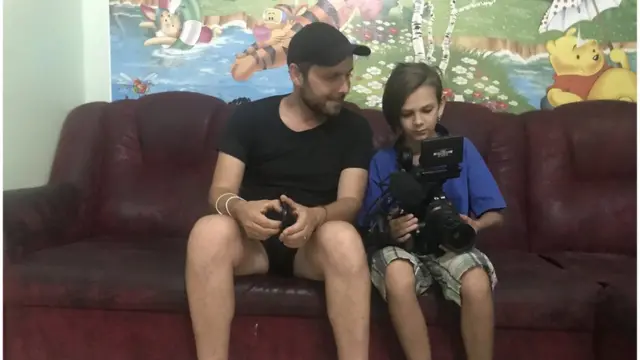 Бэкстейдж съемок