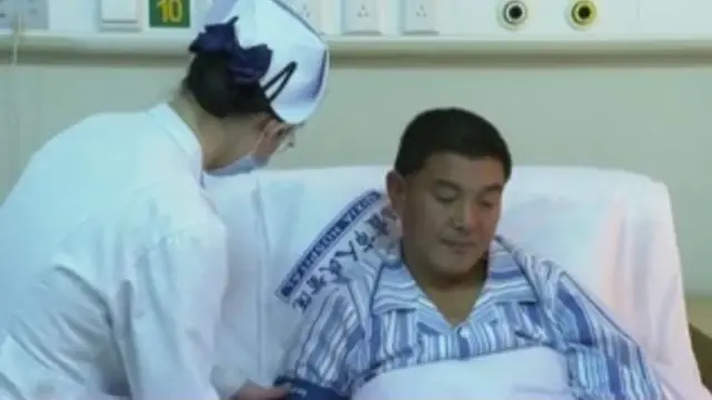 คนงานเหมืองจีนกำลังพักฟื้น