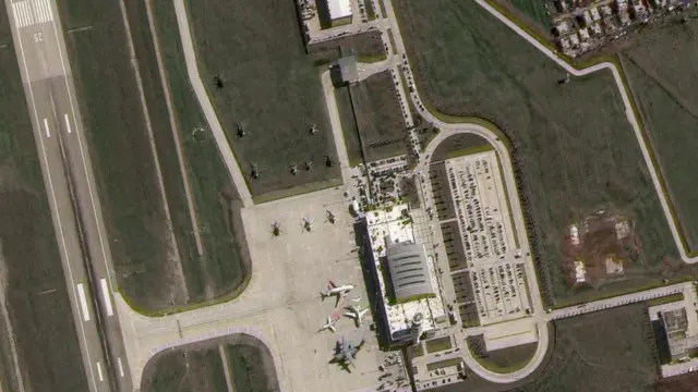 Kahramanmaras airport - after the earthquakes