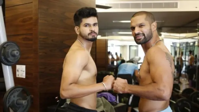 श्रेयस अय्यर आणि शिखर धवन