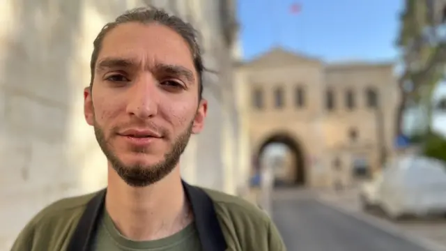 ستراك بليان في الحي الأرمني في القدس