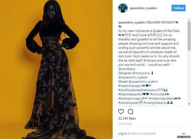 मॉडल, काली, रंग, ख़ूबसूरती