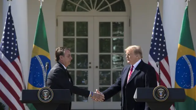 Bolsonaro e Trump