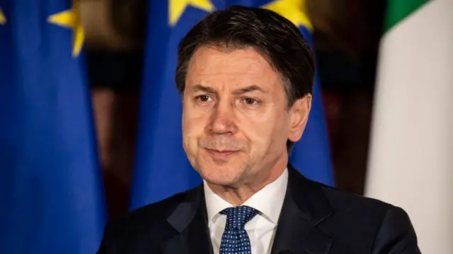 الرئيس الإيطالي جوسيبي كونتي