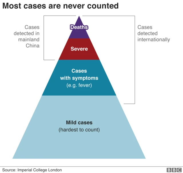 Most cases are never counted