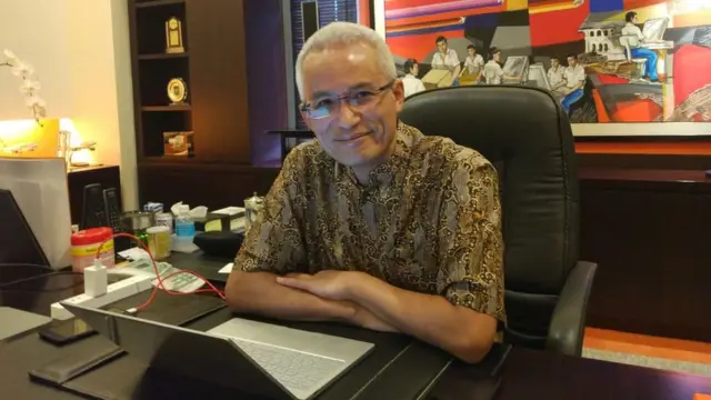 Direktur Utama PT Pos Gilarsi Wahyu Setijono