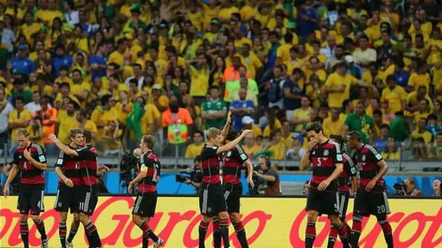 Germany celebrate