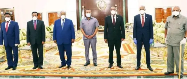 Madaxda Soomaaliya, Somaliland, Jabuuti iyo Itoobiya oo ku kulmay waddanka Jabuuti