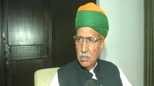 केंद्रीय मंत्री अर्जुन राम मेघवाल