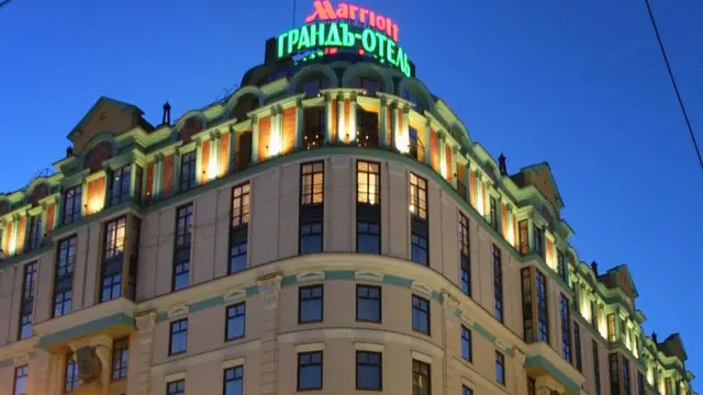 Hotel Marriot en Rusia