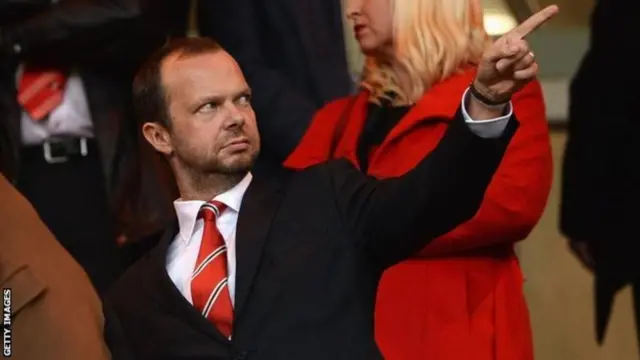 Naibu mwenyekiti mtendaji wa klabu hiyo Ed Woodward