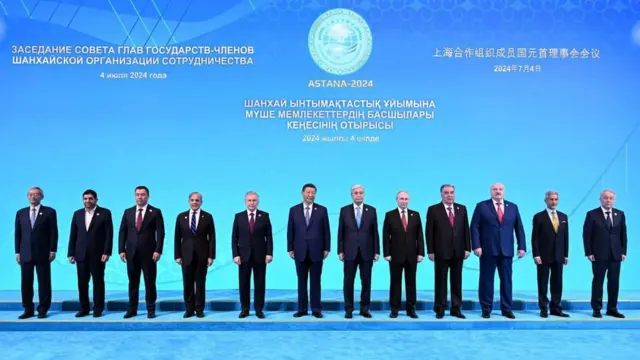 ШҲТ самити иштирокчилари