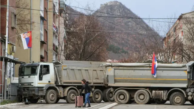 Kosovo, barikade