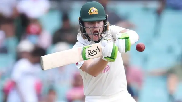 पुकोव्स्की ने अपने पदार्पण मैच की पहली पारी में 62 रन बनाए